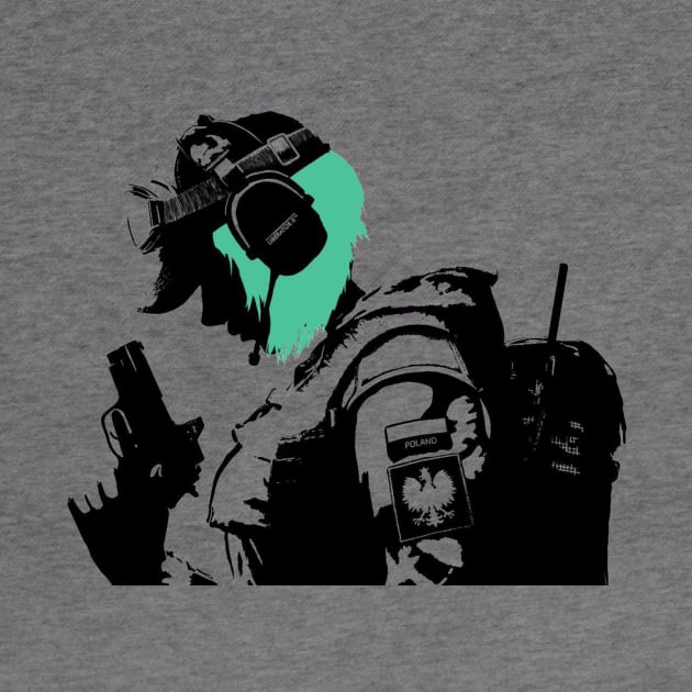 Rainbow Six Siege Ela T-Shirt by Donut